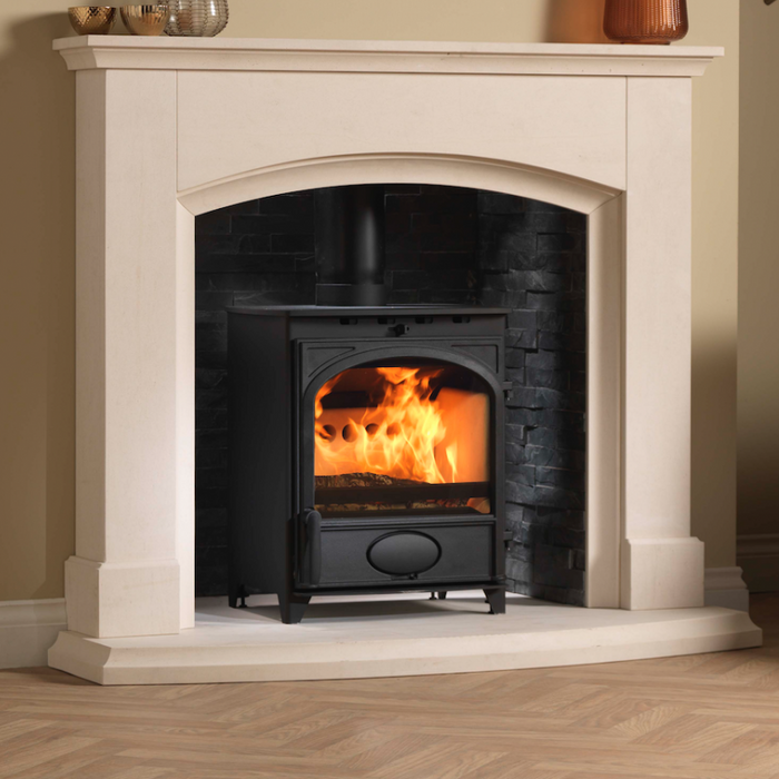Fireline FA5W 5kW Wide Arched Door Multi Fuel Stove