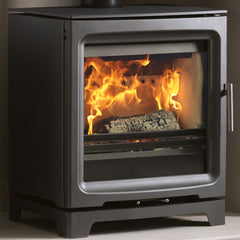 Purevision PV5W Wide Slimline 5kW Multi-Fuel Stove