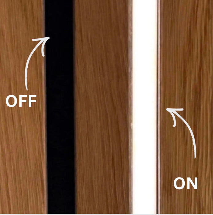Envy™️ 6 Strip Acoustic panel L.E.D lights
