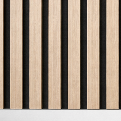 White Oak Acoustic Premium wooden wall Panel 2400mm x 600mm x 23mm