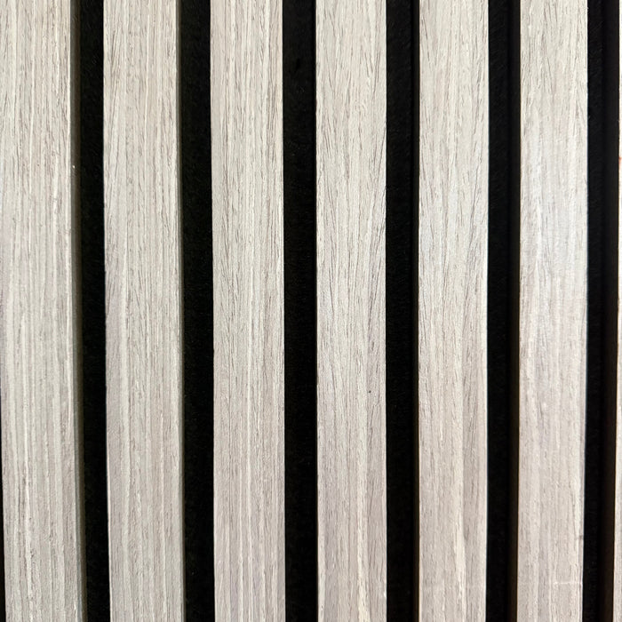 White Oak Acoustic Premium wooden wall Panel 2400mm x 600mm x 23mm
