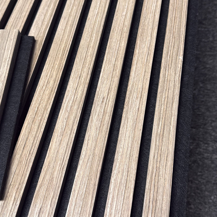 Acoustic Walnut Premium wooden wall Panel 2400mm x 600mm x 20mm