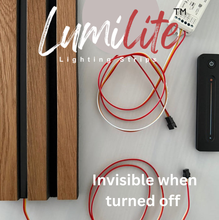 Envypro™️ Remote Controlled Acoustic panel L.E.D lights |2 Strips included 2.4m