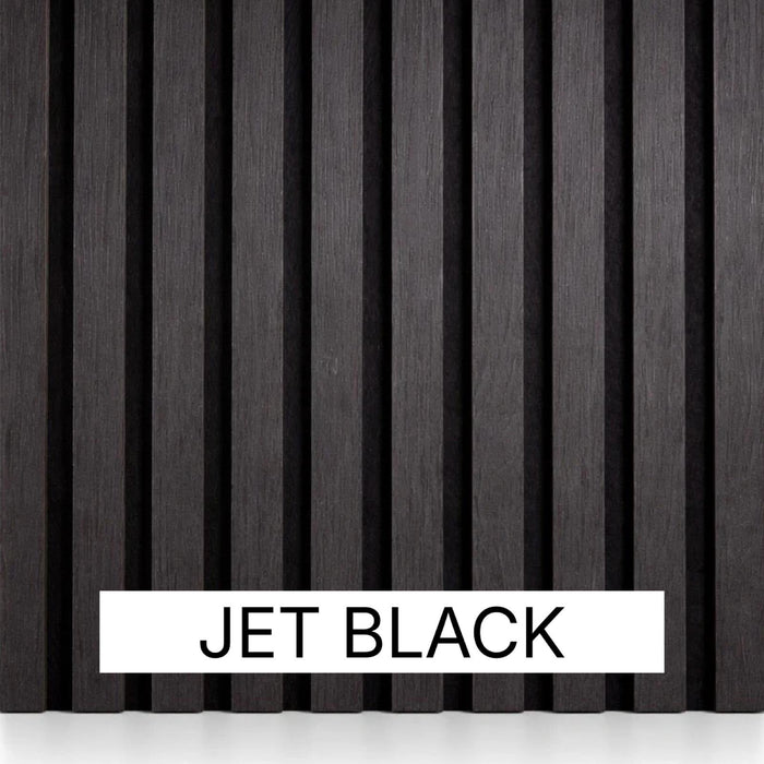 Premium Acoustic Wall Panels – Wooden Slatted Felt Back Panel 2400mm x 600mm x 17mm (1.44m²)