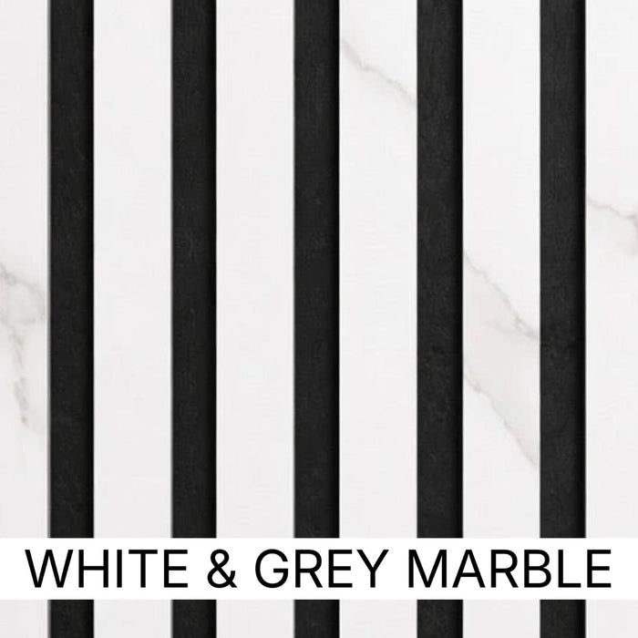 Acoustic slatted wall Panel - 2400mm x 600mm