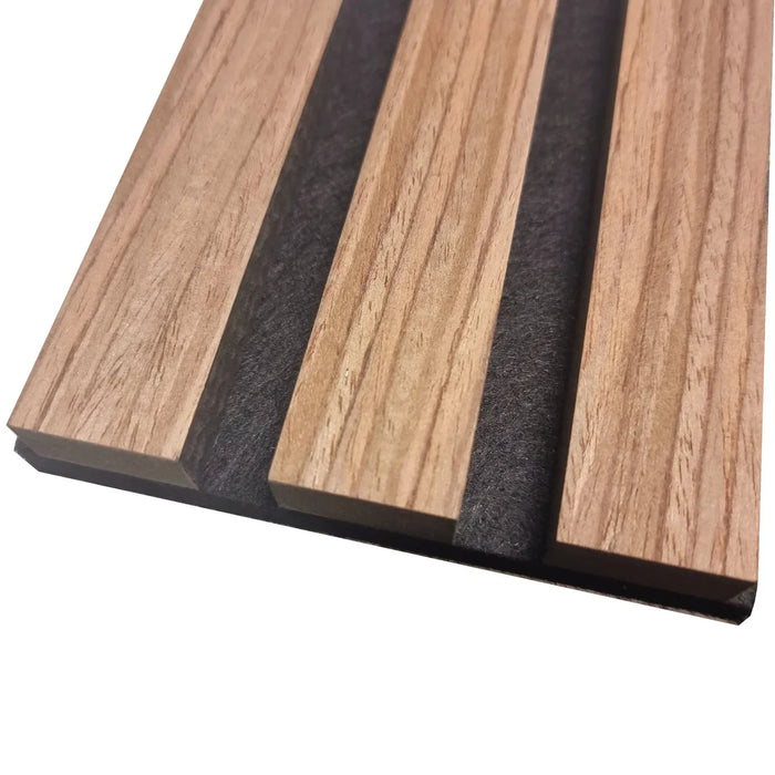 Acoustic Premium Plus wooden wall Panel 2400mm x 600mm 20mm (1.44m²) Per panel - Multiple Colours