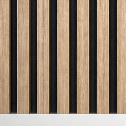 Acoustic Walnut Premium wooden wall Panel 2400mm x 600mm x 20mm