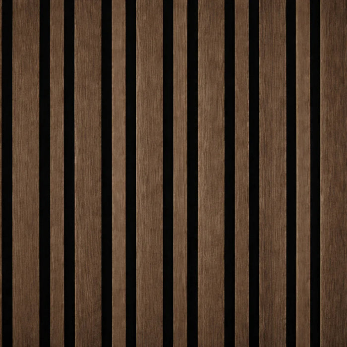 Multi width Walnut Acoustic wall panel 2400mm x 600mm