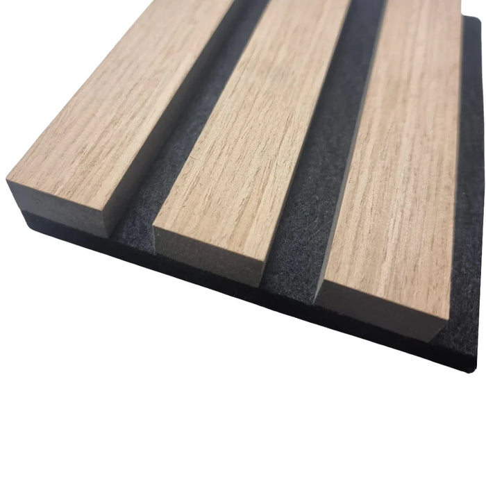 Acoustic Premium Plus wooden wall Panel 2400mm x 600mm 20mm (1.44m²) Per panel - Multiple Colours