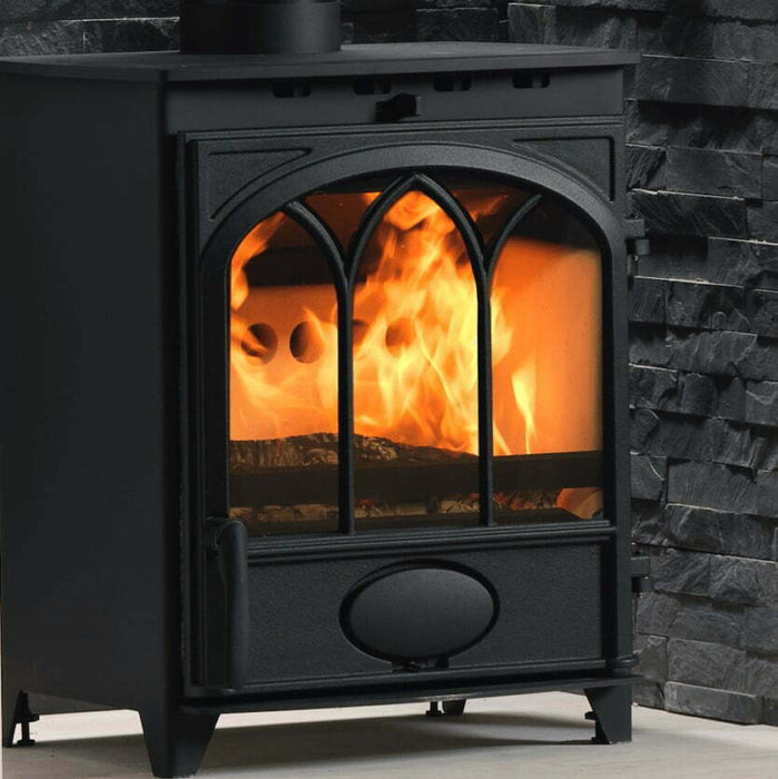 Fireline FT5W 5kW Wide Tracery Door Multi Fuel Stove