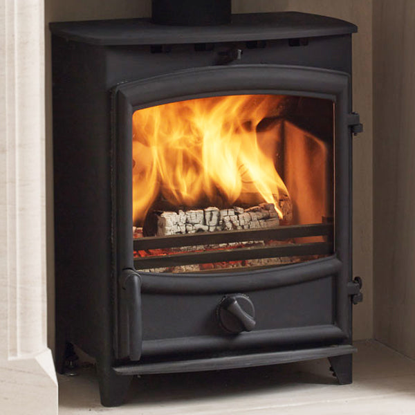 Fireline FX5W 5kW Wide Curved Door Multi Fuel Stove