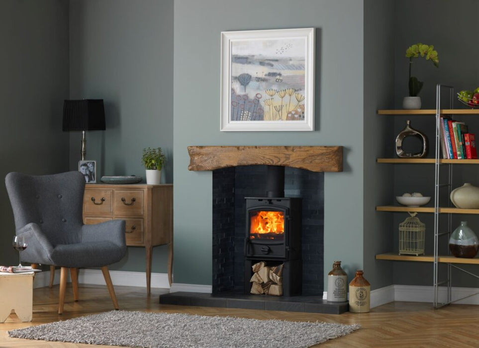 Fireline FX4 4kW Curved Door Multi Fuel Stove