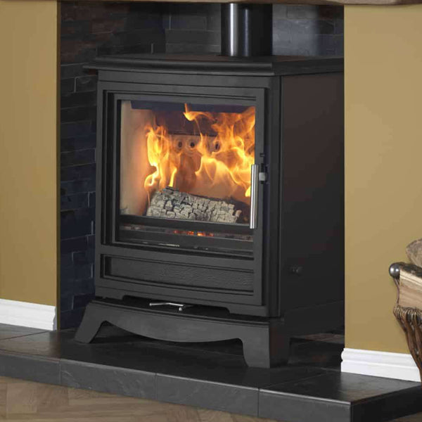 Purevision CPV5W Slimline Wide Multi Fuel Stove