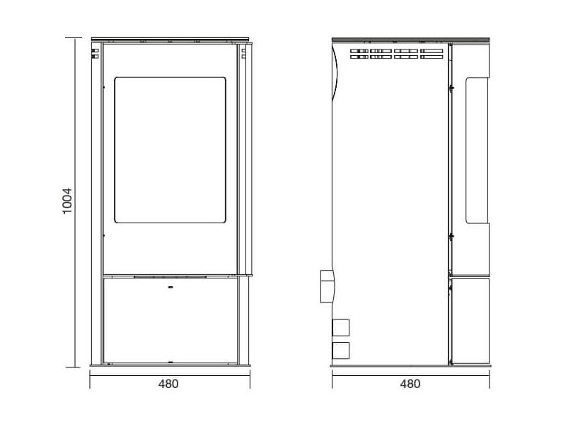 ACR Solis 5kW Wood And Multi Fuel Stove