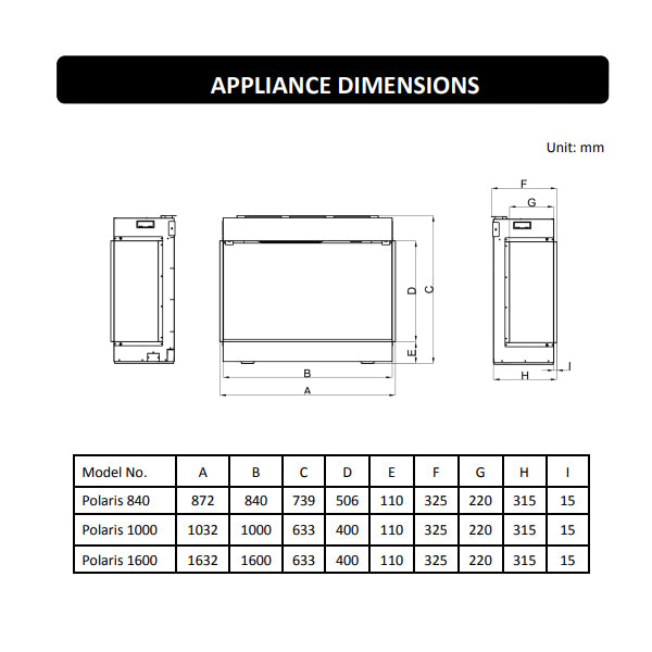 Charlton And Jenrick Polaris 840e Electric Fire