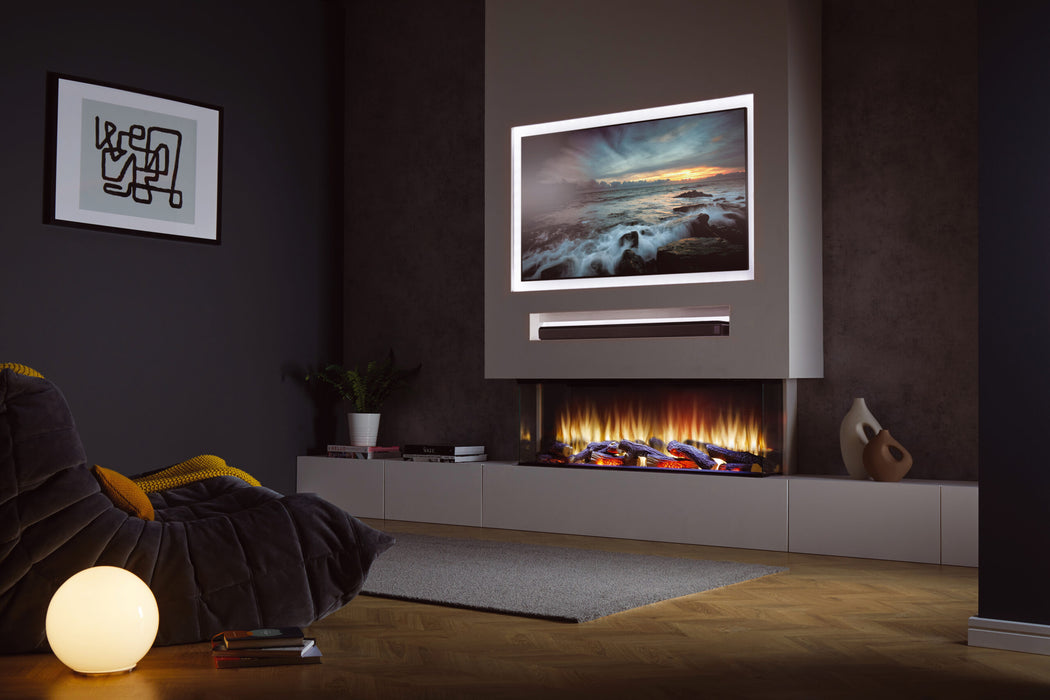 Charlton & Jenrick iRange i1250e Deep Electric Fire