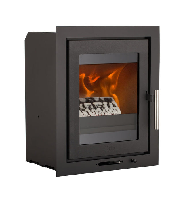Heta Inspire 40i 4kW Wood Burning / Multifuel Inset Stove
