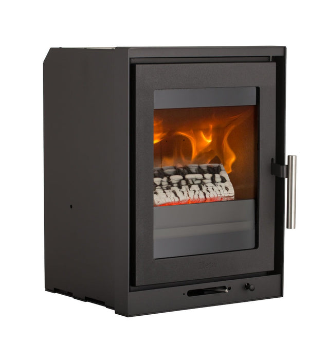 Heta Inspire 40i 4kW Wood Burning / Multifuel Inset Stove