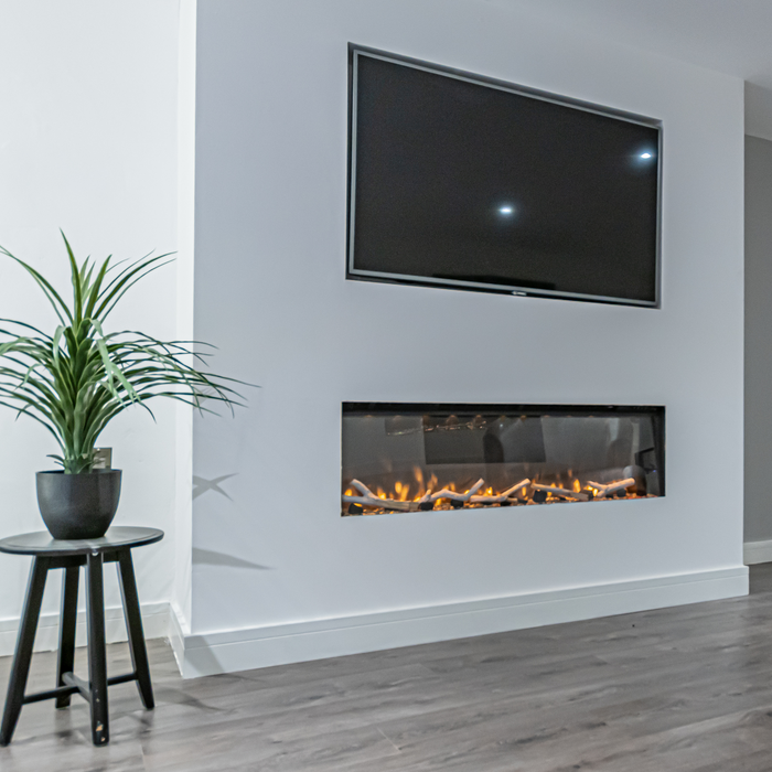 Electric fireplace 75 online inch