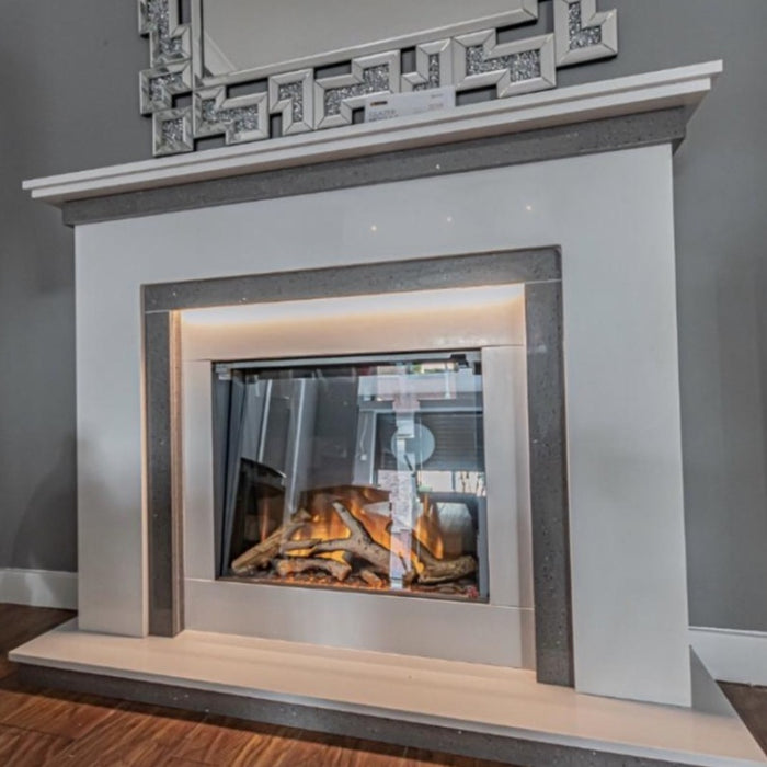 Bespoke Thompson plus suite with bespoke 640hd fire
