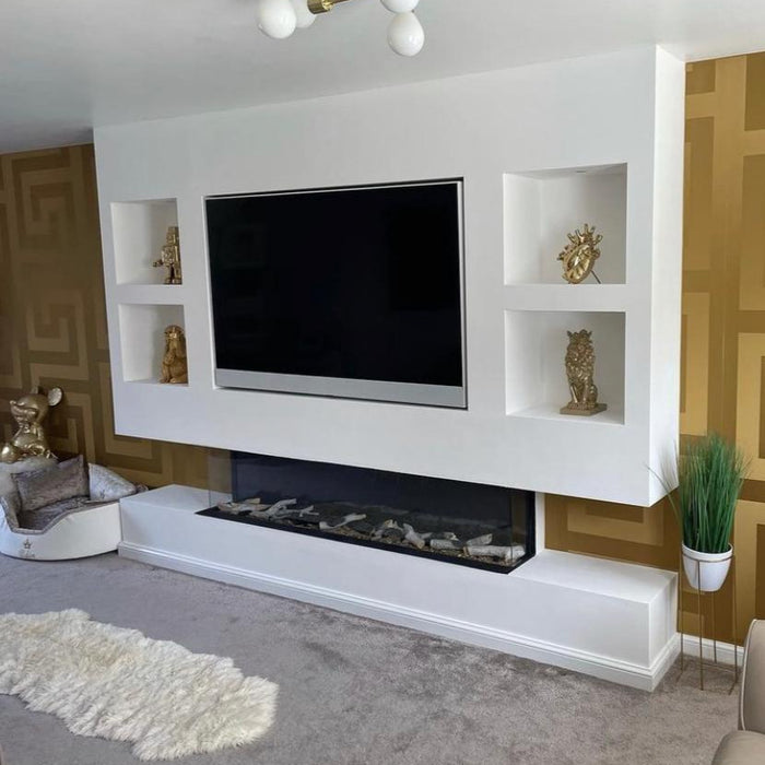Icona™ 51" inch Panoramic High definition Electric Fire 3 Sided 1300mm App & Alexa Control option
